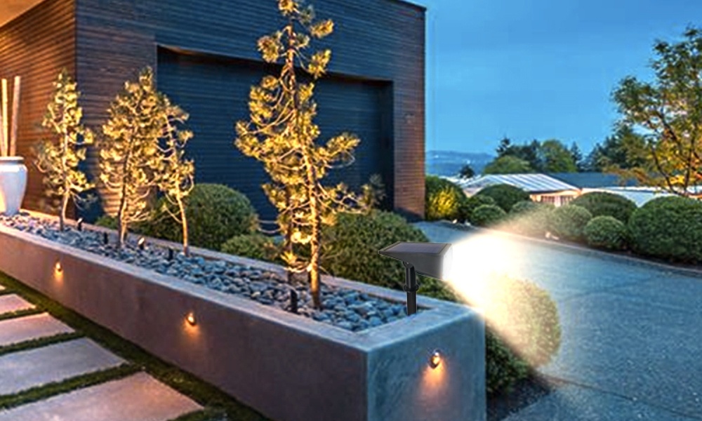 Solar Grass Outdoor Spotlight