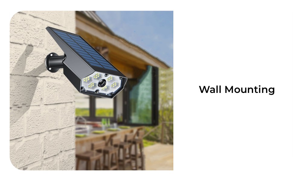 Solar Powered Security Light