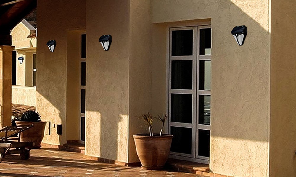 Outdoor Solar Powered Wall Lights