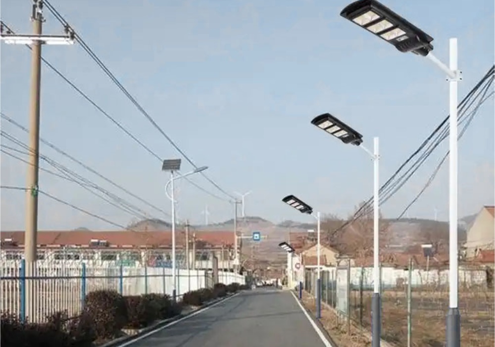 All In One Solar Street Lamps