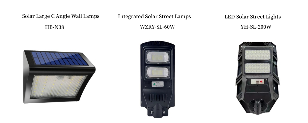 solar LED lamps