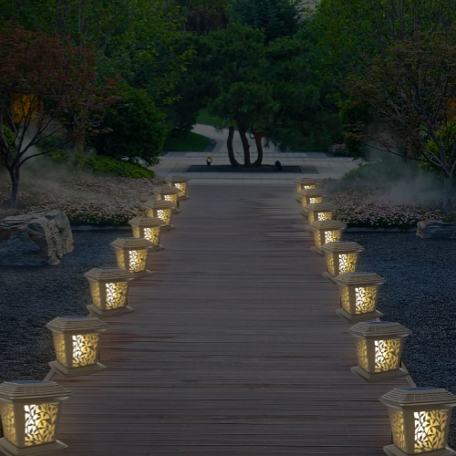 Solar Powered Post Lamps