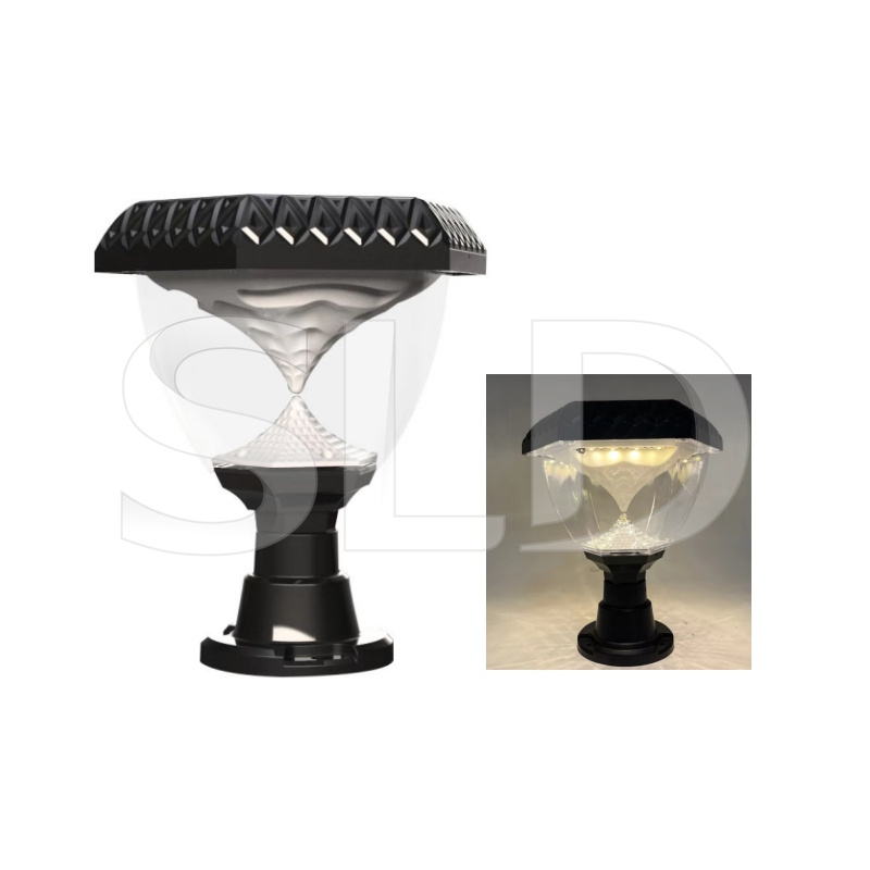 Solar Gate Column Light